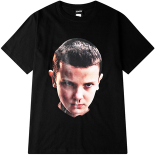 ulzzang网红T恤男短袖 圆领宽松运动纯棉体恤大码潮牌半袖男女