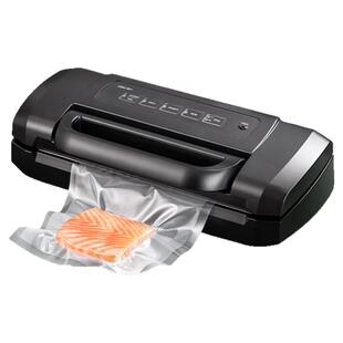 得力真空封口机家用全自动抽真空包装机食品保鲜真空封口一体机