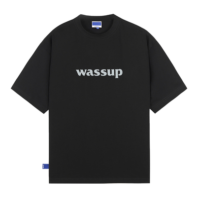 wassup简约t恤体休闲男女