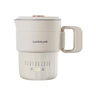 乐扣乐扣便携式烧水壶保温电热小型迷你烧水杯旅行出差折叠水壶