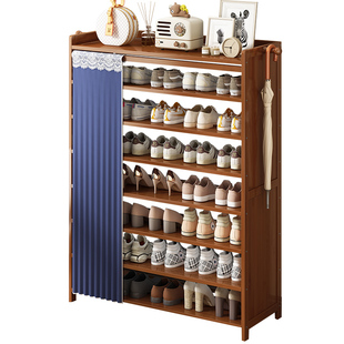 防尘鞋架多层好看家用门口2026新款宿舍小型出租房用收纳置物鞋柜