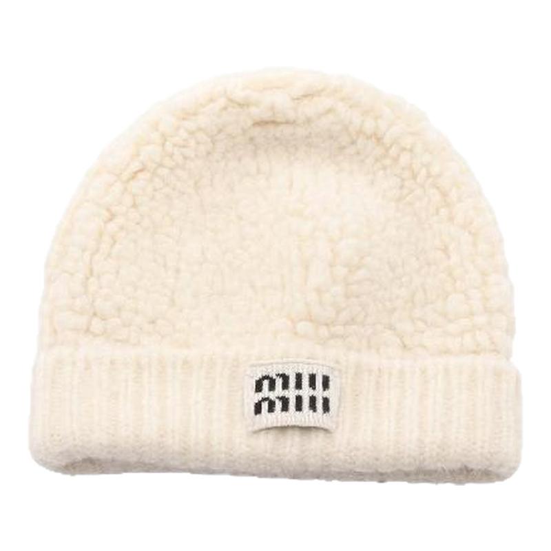 中古MiuMiu缪缪帽子レディース