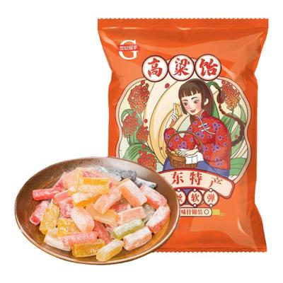 水果味软糖世纪冠宇拉丝高粱饴