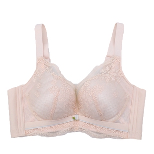 媛柔内衣旗舰店女无磁无钢圈小胸平胸加厚聚拢上托文胸罩5205A杯