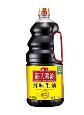 海天鲜味生抽1.9L大瓶装炒拌