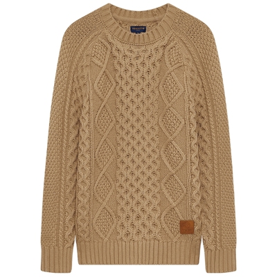 TeenieWeenie小熊男装绞花毛衣