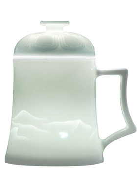 景德镇官方陶瓷茶杯马克杯