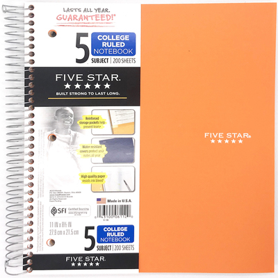 MEAD美式三孔笔记本防水封面