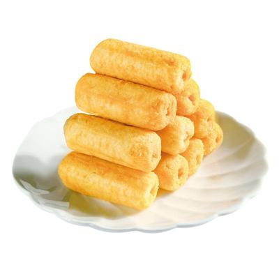 【80根仅7.9】海盐芝士棒夹心饼干米果卷休闲膨化食品儿童零食