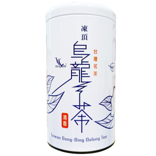 鹿谷乡特级冻顶乌龙茶 原装台湾高山茶 新凤鸣乌龙茶罐装冷泡茶叶
