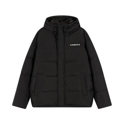 美特斯邦威连帽日常羽绒服