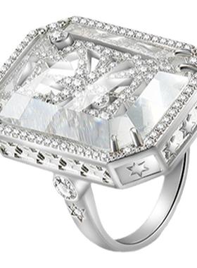 戒指女轻奢小众设计法式Aay复古