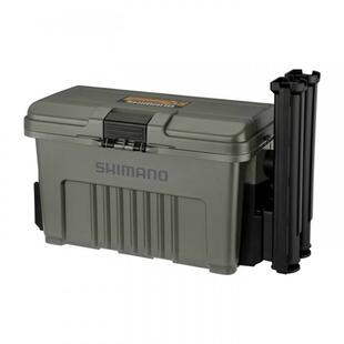 SHIMANO禧玛诺CS-001Y多功能路亚箱多功能渔具收纳箱可坐钓鱼箱