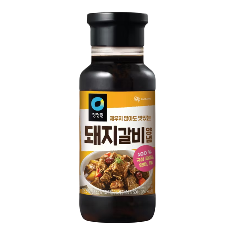 清净园烤猪肉酱原味500g烤肉拌饭下饭调味酱瓶装韩式风味酱类调料