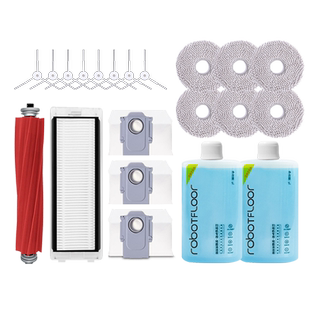 适用于石头扫地机器人配件G10S Pro清洁液G20抹布滤网边滚刷尘袋