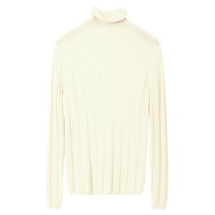 米皇秋季新款套头高领羊绒衫女纯色简约纯羊绒毛衣针织打底衫