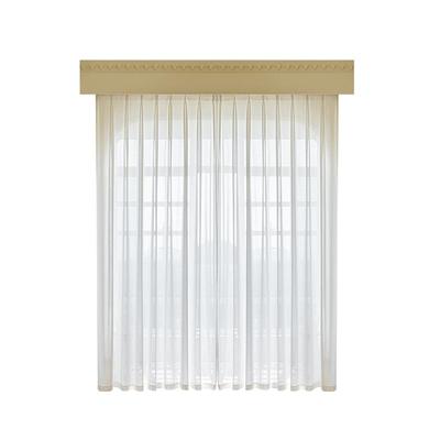 镜面纱帘透光不透人防晒隔热飘窗