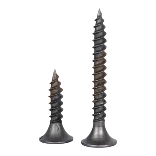 高强度干壁钉黑色磷钢十字圆头螺丝钉高强度紧固件