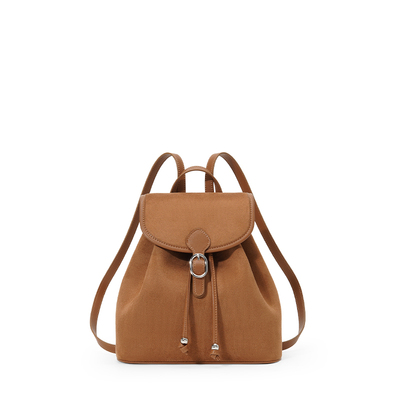 ANGELSKY轻便休闲麂皮绒双肩包