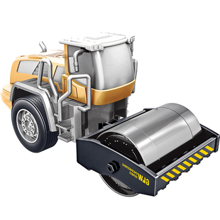 钢力威儿童玩具男孩合金工程车压路车滑行铲叉车铲雪车推土机模型