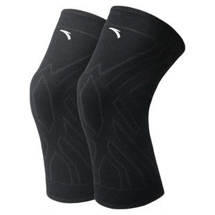 安踏运动护膝女薄款防滑跑步跳绳骑行羽毛球专用专业关节膝盖套男