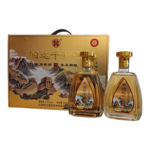 四达黄酒山西代县500mlx2礼盒