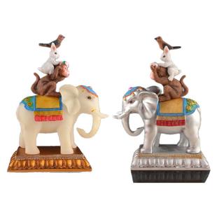 藏式和气四瑞宝摆件前供品象宝和睦四瑞家用召财堂用品1个价