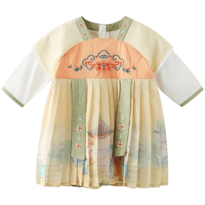汉宫优品女童宝宝连衣裙