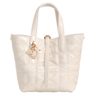 DILAKS迪莱克丝2026新款真皮手提迷你托特包女轻奢油蜡质感单肩包