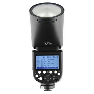 Godox神牛V1 V100  V1Pro专业圆头闪光灯单反摄影机顶灯适用佳能尼康Z63索尼A7M4富士XT20微单相机外置补光灯