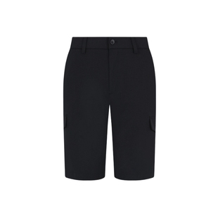 迪柯尼夏季新款男士时尚高级简约天丝混纺凉感休闲亚麻百慕大短裤