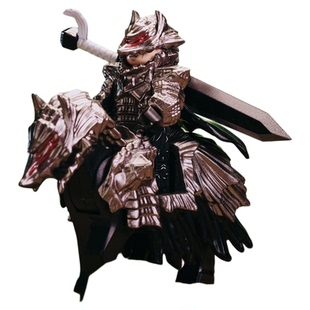 剑风传奇格斯狂战士坐骑磁吸武器动漫中古积木人仔拼装男孩玩具