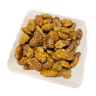 小蚕蛹新鲜冷冻5斤包邮山东特产出口品质原味干蛹农家鲜活桑蚕蛹