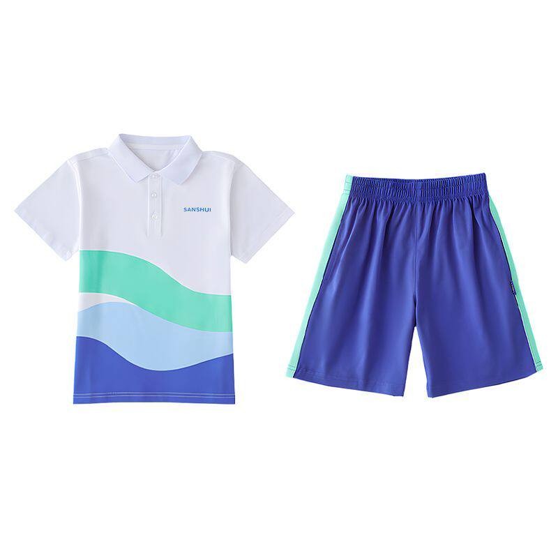 佛山三水小学生夏季短袖校服