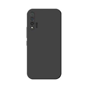适用于华为nova6手机壳nova65g新款液态硅胶4g石墨黑nova6se防摔手机套简约商务男软壳nove纯色个性女保护套