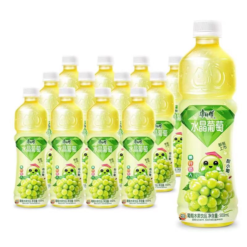 康师傅水晶葡萄水果饮品整箱