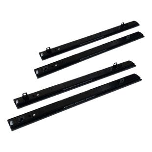 抽屉电脑桌键盘轨道/加厚两节27宽二节滚珠滑轨/家具五金翻耳导轨