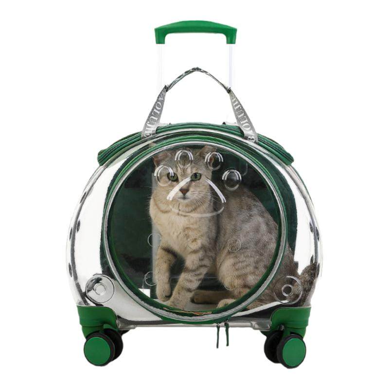 便携外出透气泡泡箱猫咪拉杆箱