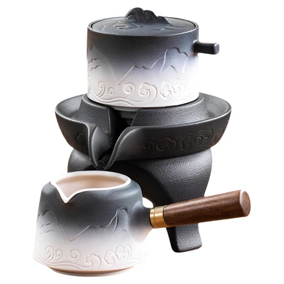 叁旬山海观自动茶具套装