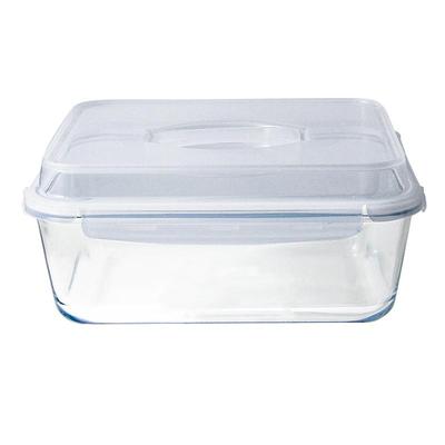 乐和家耐热玻璃大容量保鲜盒饭盒