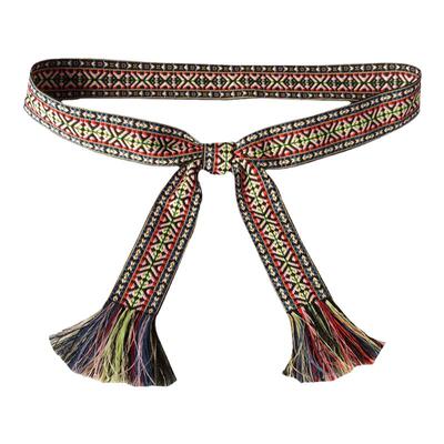 流苏腰带绣花女飘带轻薄