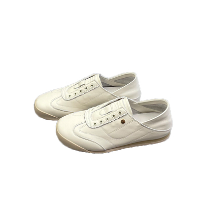 真皮两穿小白鞋女2026春夏新款