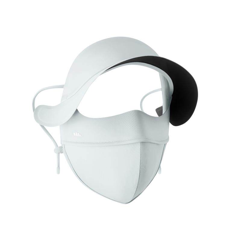 蕉下帽檐款全脸防晒面罩AL333护颈防晒口罩凉感医美脸基尼