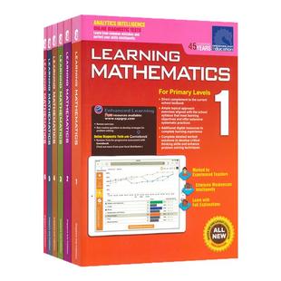 新加坡数学 SAP Learning Mathematics 小学1-6年级 数学建模思维练习册 CPA教学法 基础巩固提升 学习系列 英文原版进口教辅