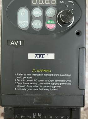 【询价】爱德力变频器AV1-4T0015适用