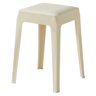 全友家居现代简约高脚凳子家用客厅网红板凳软包座面矮凳KD