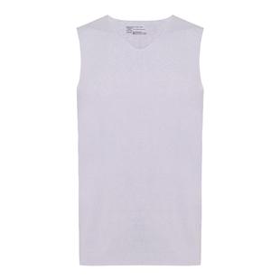 爱慕先生60支莫代尔净痕抗菌男士V领宽肩背心打底上衣秋冬跨栏