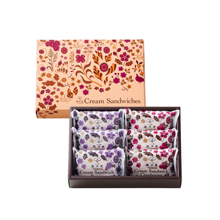 日本上野风月堂朗姆葡萄干奶油蔓越莓夹心饼干甜品礼盒进口零食