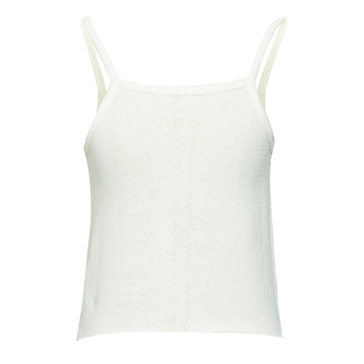 D-HARRY/迪哈利白色毛织吊带背心