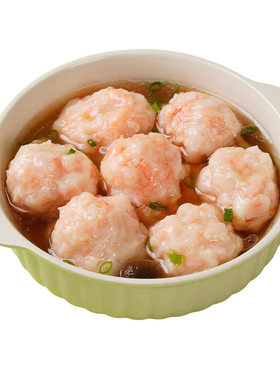 手打黑虎虾滑新鲜虾丸火锅食材商用鳕鱼丸子虾球肉丸子麻辣烫食材